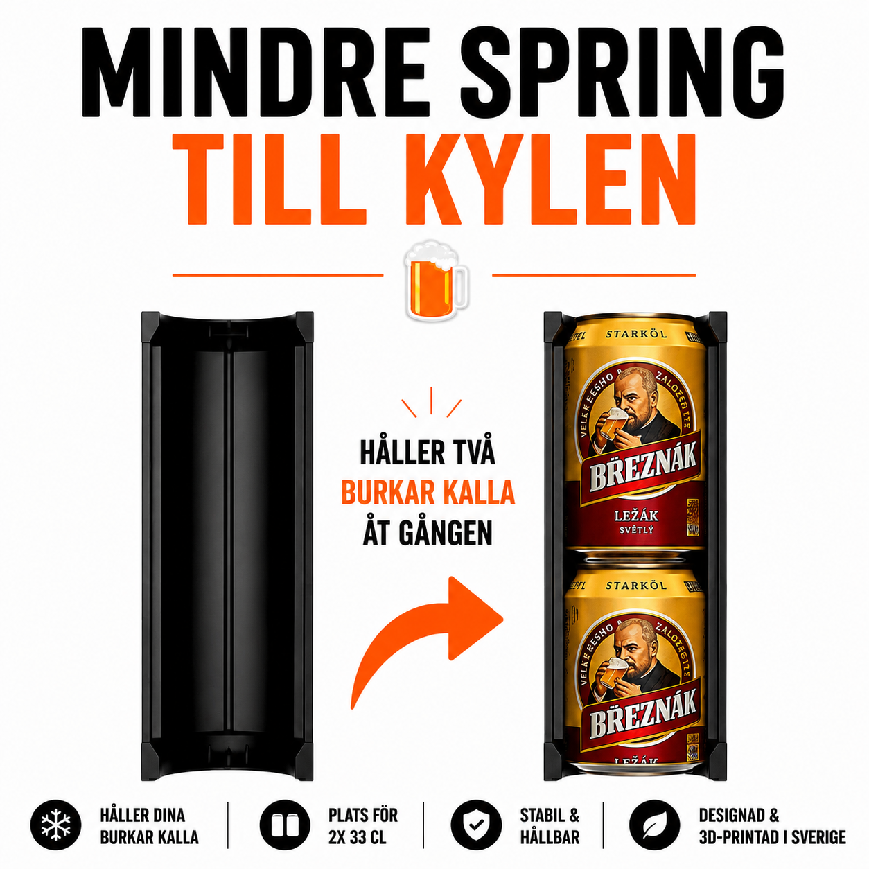 BeerZooka - Ölhållare